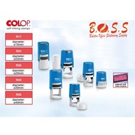 COLOP Round Self-Inking Stamp Chop / Company Chop / Bank Chop