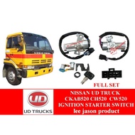 NISSAN CH520 CKB520 CW520 IGNITION STARTER SWITCH FULL SET