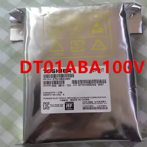 New Hard Drive For Original Toshiba 1TB SATA 3.5" 32MB 5400RPM For DVR NVR Surveillance HDD For DT01