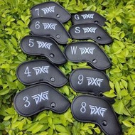 台灣現貨♧❀【現貨 限時下殺】高爾夫球桿袋 高爾夫木桿套 新款PXG高爾夫鐵桿套,球桿保護套 磁鐵吸合桿頭套。