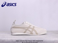 เอสิคส์ asics onitsuka tiger mexico 66® classic canvas sneakers รองเท้าวิ่ง รองเท้าฟิตเนส รองเท้าเทนนิส รองเท้าสเก็ตบอร์ด รองเท้าผ้าใบสีขาว