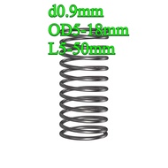 65Mn spring steel compression spring 65Mn d0.9mm*OD5-18mm*L5-50mm   (PW-JP-MY)