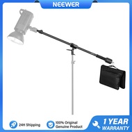 NEEWER Tripod Boom Arm 35" to 61" 89 to 155cm with 1.5kg Counterweight Sandbag 1/4" Screw Compatible