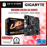 GIGABYTE B660M DS3H AX DDR4 INTEL LGA1700 mATX B660 MOTHERBOARD
