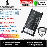 Dell Laptop Battery WDX0R FW8KR 42Wh for Dell Inspiron 15 5567 5568 5578 5579 Inspiron 13 5368 5379