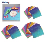 [Hellery] 50pcs Pearl Colored Paper DIY Making Paper Iridescent Papers Folding Paper