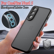 Shockproof Frosted Matte Phone Case For 1+ OnePlus Nord 5 CE5 5G Good Quality HD Clear Transparent C