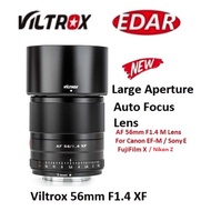 Viltrox AF 56mm f/1.4 M Lens for Canon EF-M / Fujifilm X / Sony E / Nikon Z