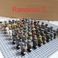 Lego ww2 Minifigures packs,mystery packs,rare minifigure