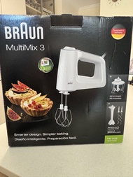 「未開盒」德國Braun MultiMix 3 手提攪拌機 HM 3135