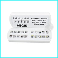 Dental BEHEL TEETH BRACKET METAL AEGIS ROTH 022 3 HOOK/dental care bracket/Aegis