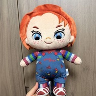正版鬼娃回魂Chucky毛公仔 可愛微笑恰奇公仔 30cm