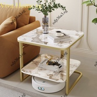 Light Luxury Side Table Movable Table Side Table Bedroom Sofa Side Table Slate Bedside Table