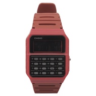CA-53WF-4B Calculator Red Digital Mens Watch Original New Classic CA-53