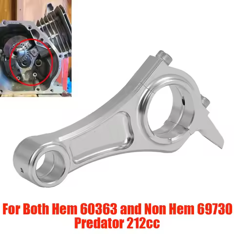 Silver For Hem 60363 Non Hem 69730 Aluminum Connecting Rod 3.308" Std Predator 212cc