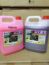 JET ENGINE DEGREASER MERAH KUAT 5litre dan JET pink rendam engine DEGREASER 5litre
