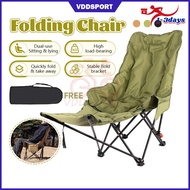 Recliner Camping Chair Foldable Adjustable with Leg Rest Lazy Chair Recliner Kerusi Lipat Outdoor Ch