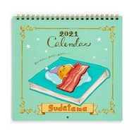 Japan Sanrio - Gudetama 蛋黃哥 日版 家居 壁掛 月曆 行事曆 掛牆 日曆 2021 年曆 (日本假期) 梳乎蛋 懶懶蛋