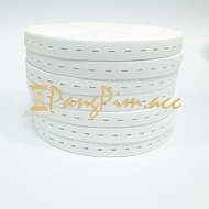 Buttonhole Elastic Band Waist Size White Suitable For Maternity Pants