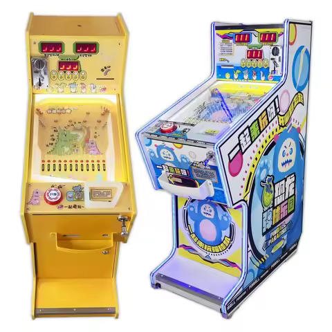 New nostalgic pachinko game machine children's entertainment pachinko park desktop tie rod text revi