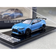 SW 1/64 BMW G82 M4 Blue Alloy Car Model Diecast Car Toy Collection Birthday Gift