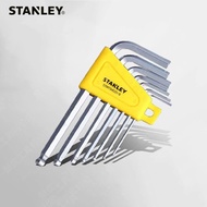 Stanley 7Pcs/Set Imperial Hex Key Set Wrenches Allen Key Complete Kit Inches 1/16 5/16 3/32 1/8 5/32