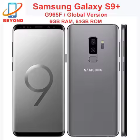 Samsung Galaxy S9+ S9 Plus G965F 64GB 128GB ROM 6GB RAM Global Version Octa Core 6.2" NFC Exynos Ori