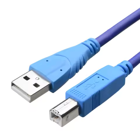 USB Printer Cable USB Type B Male to A Male USB 3.0 2.0 Cable for Canon HP Epson ZJiang Label Printe