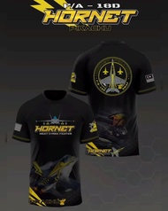 [BUY NOW] FA-18D HORNET Pikachu Night Strike Fighter Black Polyester T-shirt Military Fans Aviation 