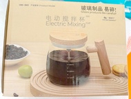 電動攪拌杯 玻璃杯身 附帶木蓋（全新）