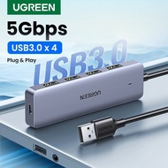 UGREEN 4 Port Hub USB 3.0 Ultra Slim High Speed Splitter Portable Extension For MacBook Flash Drive