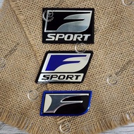 3D ALUMINUM F SPORT LEXUS EMBLEM LEXUS F-SPORT CAR PLATE STICKER