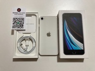 現貨全原裝不議價 外觀全新 iPhone se2 se 2 2020 64gb 電池95% white 蘋果保養至 2026-11-18 what app 6497 6645