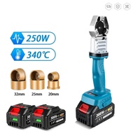 340° Cordless Hot Melt Machine 20/25/32mm Efficient Rechargeable PPR/PB/PE Pipe Welding Machine For Makita Battery