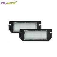 White Error Free LED License Number Plate Lights For Hyundai i30 PD Fastback Elantra GT Sonata Velos