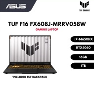 ASUS TUF Gaming F16 FX608J-MRRV058W (i7 14650HX /RTX™ 5060/16GB DDR5 RAM / 1TB SSD)