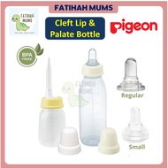 PIGEON Bottle & Silicone Nipple for Cleft Lip or Palate/Nursing Bottle with Long Silicone Nipple