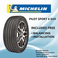 MICHELIN PILOT SPORT 4 SUV Tayar Tyre Tire 17 18 19 20 21 22 23 inch