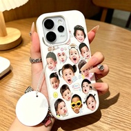 OPPO Reno 16 15 15F 5G Casing OPPO Reno 16 Pro 5G 15 Pro Max Casing Cute Kids‘s Smile Candy Color Je