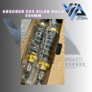 KOZI ABSOBER EX5 SILER GOLD 330MM