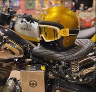 Gallop 金色復古安全帽