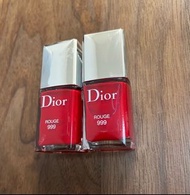 （包平郵，限時特價，只有2支）dior 美妝甲油7ml（色號999）