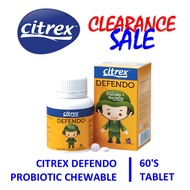 Sale!!! CITREX Defendo Probiotic Kids Chewable 30's 60's