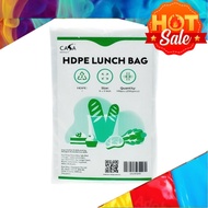 Plastik Bag 6 X 9, Plastik Lutsinar, HDPE Transparent Plastic Bag / Lunch Bag 6 x 9 Inch (100pcs/pac