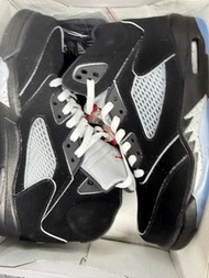Air Jordan 5 Retro OG 黑白銀 EU47.5