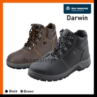 Bata Industrial Darwin Brown Safety Shoes 100% Original - Bata Darwin Black Safety Shoes HIGH QUALIT