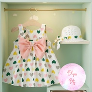 BLYSS• Baby Girl Summer Dress with Hat