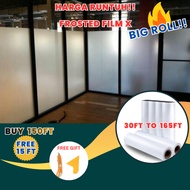 Frosted Window Film x 1 Roll / Film Frosted / Privaci Frosted Film / Filem Frosted Rumah Pejabat