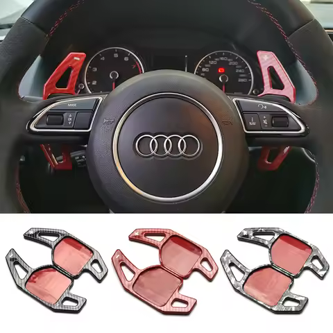 For Audi steering wheel paddle shift Extension Audi A3 S3 RS3 S4 A4 A5 S5 A6 S6 RS6 7 A7 S7 A8 S8 Q5
