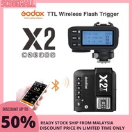 Godox TTL 1/8000s HSS Wireless Flash Trigger Transmitter Canon Sony X2T-C X2T-N X2T-S X2T-F X2T-O X2